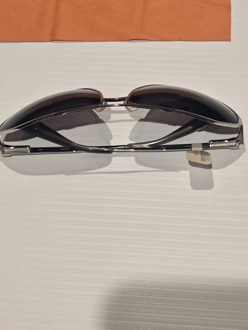 040105 Leon Silg STUSSY: GLASSES with Cloth And Case VINTAGE Y2K